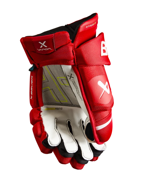 Hokejové rukavice Bauer Vapor Hyperlite Red Senior