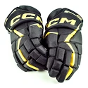 Hokejové rukavice CCM JetSpeed FT6 Black/Sunflower Senior 13 palců