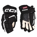 Hokejové rukavice CCM JetSpeed FT680 Black/White  15 palců