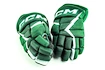 Hokejové rukavice CCM JetSpeed FT680 Dark Green/White Junior