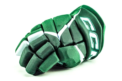 Hokejové rukavice CCM JetSpeed FT680 Dark Green/White Senior