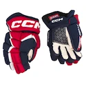 Hokejové rukavice CCM JetSpeed FT680 Navy/Red/White Junior 11 palců