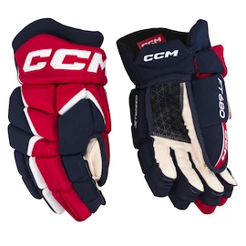 Hokejové rukavice CCM JetSpeed FT680 Navy/Red/White Senior