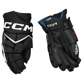 Hokejové rukavice CCM JetSpeed FT8 Pro Black/White Senior