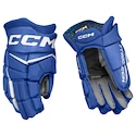 Hokejové rukavice CCM JetSpeed FT880 Royal/White Senior