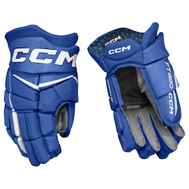 Hokejové rukavice CCM JetSpeed FT880 Royal/White Senior