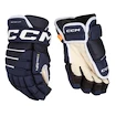 Hokejové rukavice CCM Tacks 4 ROLL PRO 3 Navy Senior 14 palců