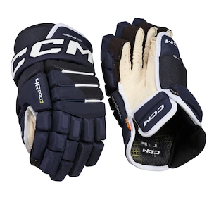 Hokejové rukavice CCM Tacks 4 ROLL PRO 3 Navy Senior 14 palců