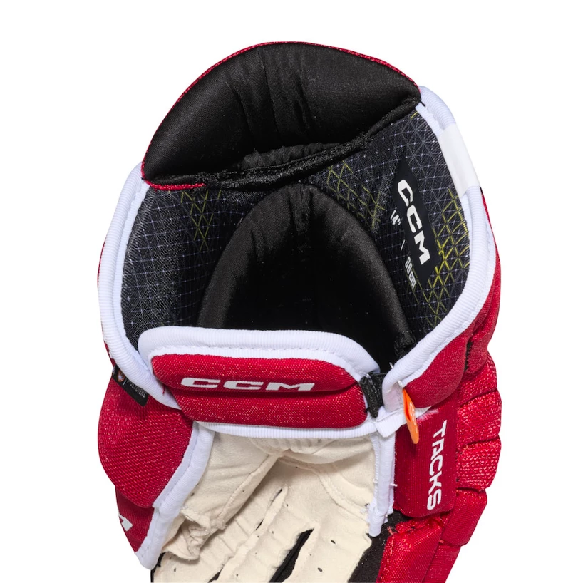 Hokejové rukavice CCM Tacks 4 ROLL PRO 3 Red Senior