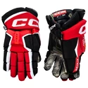 Hokejové rukavice CCM Tacks AS-V PRO black/red/white Junior