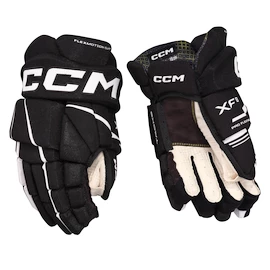 Hokejové rukavice CCM Tacks XF 80 Black/White Junior