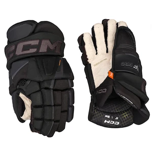 Hokejové rukavice CCM Tacks XF PRO Black/Grey Junior 11 palců