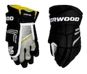 Hokejové rukavice SHER-WOOD Rekker RE 4 Junior 10 palců, černá