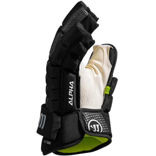 Hokejové rukavice Warrior Alpha FR2 Pro Black Senior