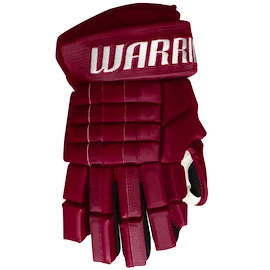 Hokejové rukavice Warrior Alpha Franchise Red Senior