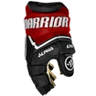 Hokejové rukavice Warrior Alpha LX2 Black/Red/White Senior