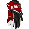 Hokejové rukavice Warrior Alpha LX2 Black/Red/White Senior