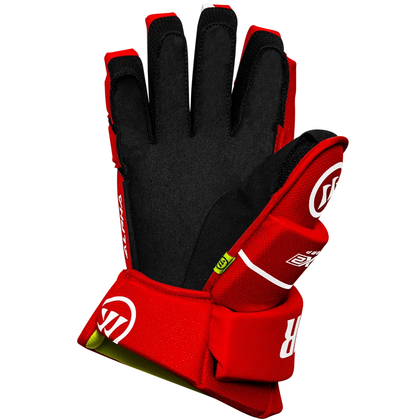 Hokejové rukavice Warrior Alpha LX2 Comp Red Senior 14 palců