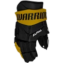 Hokejové rukavice Warrior Alpha LX2 Max Black/Gold Junior