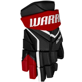 Hokejové rukavice Warrior Alpha LX2 Max Black/Red Junior