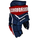 Hokejové rukavice Warrior Alpha LX2 Max Navy/Red Junior