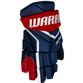 Hokejové rukavice Warrior Alpha LX2 Max Navy/Red Junior