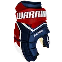 Hokejové rukavice Warrior Alpha LX2 Navy/Red/White Senior