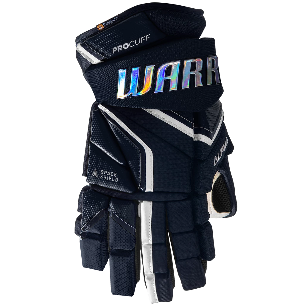 Hokejové rukavice Warrior Alpha LX2 Pro Navy Junior 11 palců