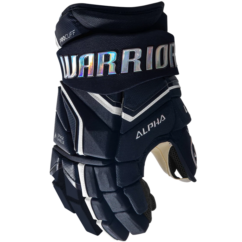 Hokejové rukavice Warrior Alpha LX2 Pro Navy Junior 11 palců
