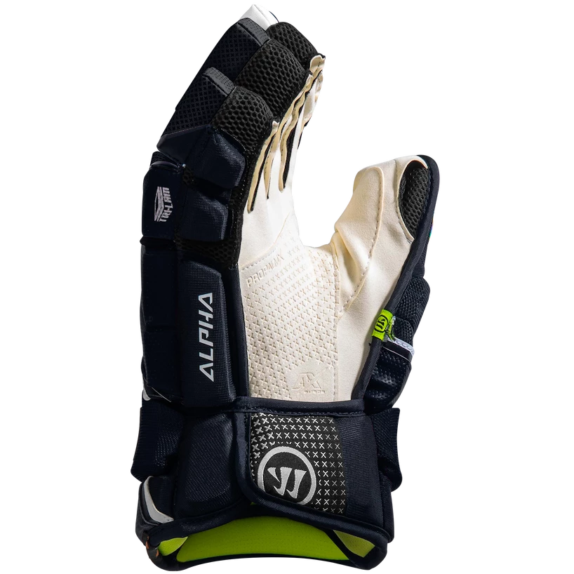 Hokejové rukavice Warrior Alpha LX2 Pro Navy Junior 11 palců