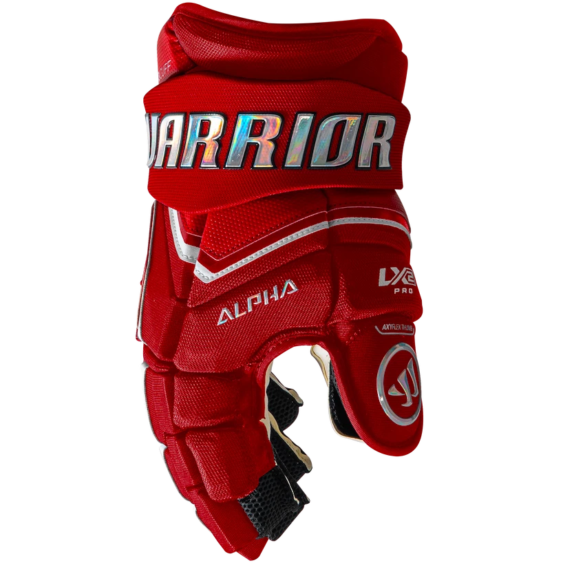 Hokejové rukavice Warrior Alpha LX2 Pro Red Senior 15 palců