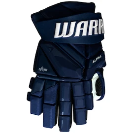 Hokejové rukavice Warrior Alpha LX3 Navy Senior