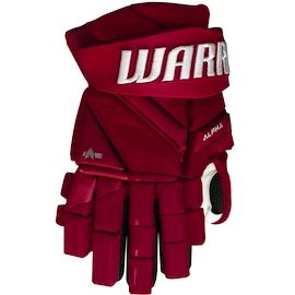 Hokejové rukavice Warrior Alpha LX3 Red Junior