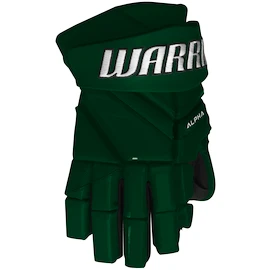 Hokejové rukavice Warrior Alpha LX3 Team Green Junior