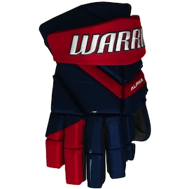 Hokejové rukavice Warrior Alpha LX3 Team Navy/Red Junior