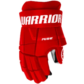 Hokejové rukavice Warrior Rise Red Senior