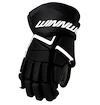 Hokejové rukavice WinnWell  AMP500 Black Žák (youth) 9 palců