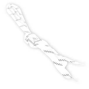 Hokejové tkaničky Tempish 160 - 260 cm  160 cm, bílá
