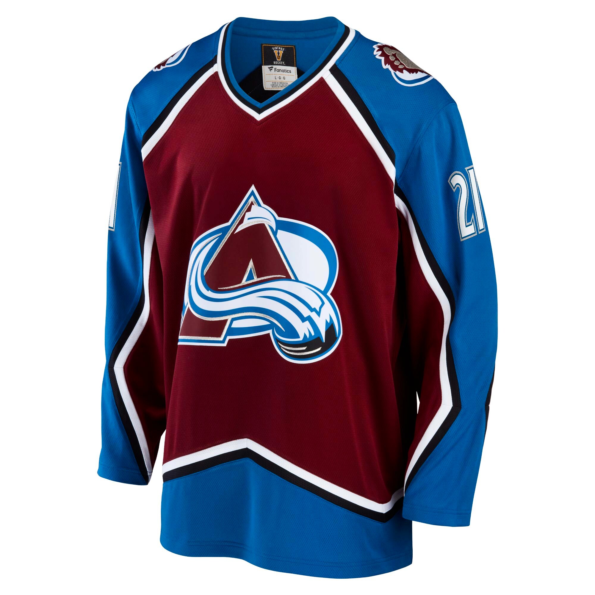 Hokejový dres Fanatics Breakaway Jersey NHL Vintage Colorado Avalanche Peter Forsberg 21  XL - thumb (4)
