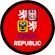 Hokejový puk CCM  Státní znak Red