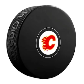 Hokejový puk Inglasco Inc. Autograph Blister Calgary Flames