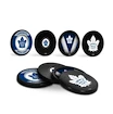 Hokejový puk Inglasco Inc.  Coasters Cube Toronto Maple Leafs