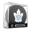 Hokejový puk Inglasco Inc.  Coasters Cube Toronto Maple Leafs