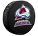 Hokejový puk Inglasco Inc.  Logo Blister Colorado Avalanche
