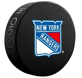 Hokejový puk Inglasco Inc. Logo Blister New York Rangers