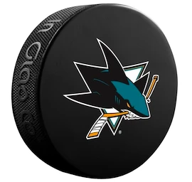 Hokejový puk Inglasco Inc. Logo Blister San Jose Sharks