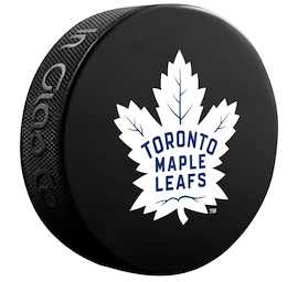 Hokejový puk Inglasco Inc. Logo Blister Toronto Maple Leafs