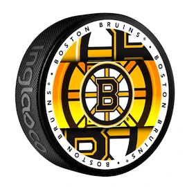 Hokejový puk Inglasco Inc. Medallion Blister Boston Bruins