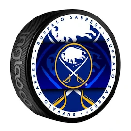 Hokejový puk Inglasco Inc. Medallion Blister Buffalo Sabres