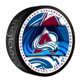 Hokejový puk Inglasco Inc. Medallion Blister Colorado Avalanche